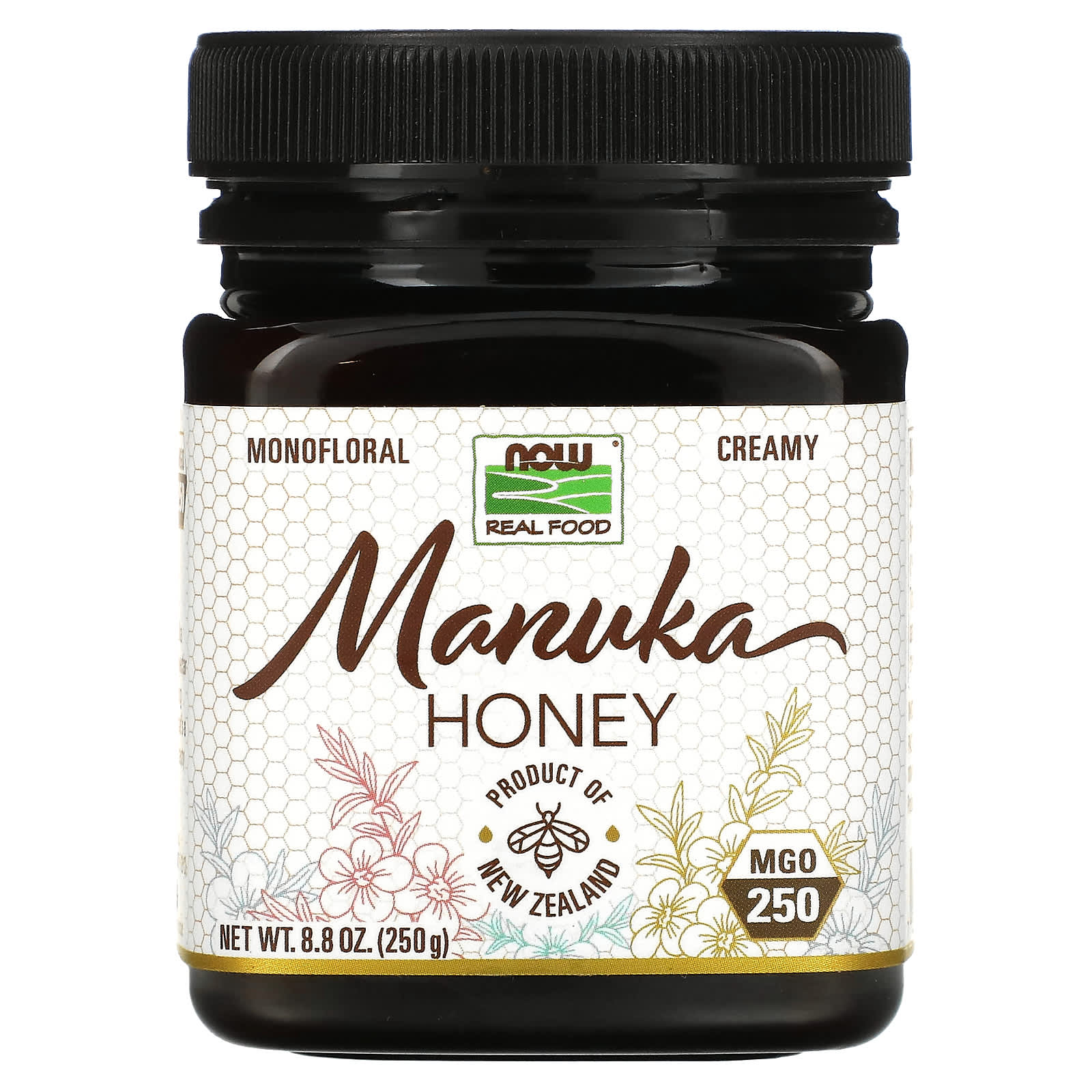 Now Foods, MANUKA HONEY MGO 250, 9 Oz UPC 733739071408 | HiLife Vitamins